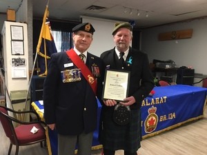 Read more about the article Bob Collins Awarded Merit Certificate