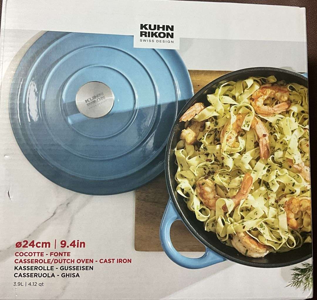 Kuhn cast iron dutch oven