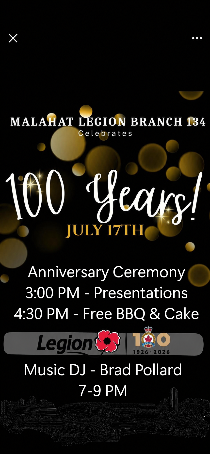Malahat Legion Centenary Celebration