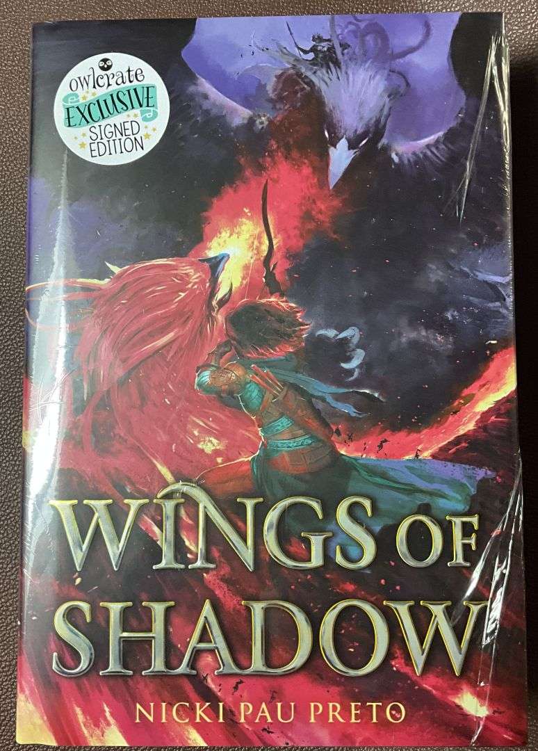 Signed Book: Wings of Shadow