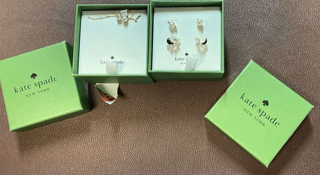 Kate Spade Necklace & Earrings
