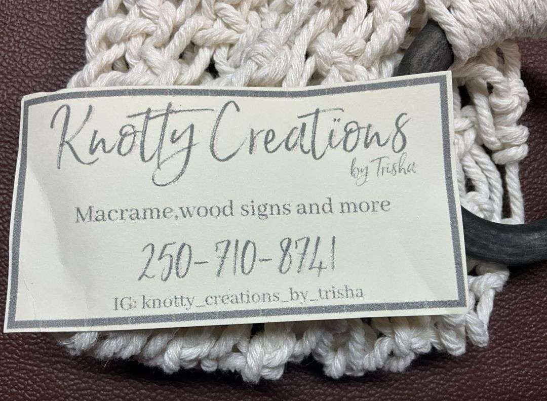 Macrame Plant Holder by KNotty Creations